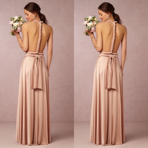 BHLDN Twobirds Ginger Convertible Maxi Dress - Picture 5 of 9